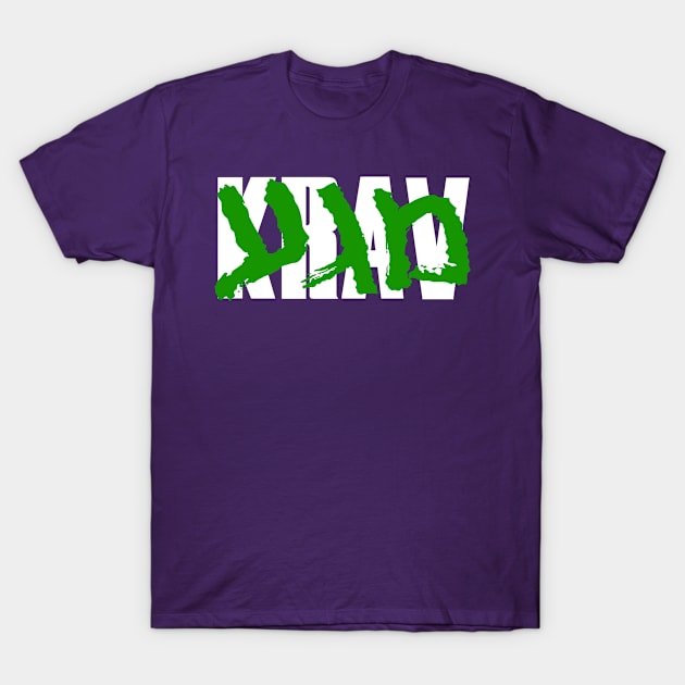 Krav Magakira - Green v1 T-Shirt by Phobotech